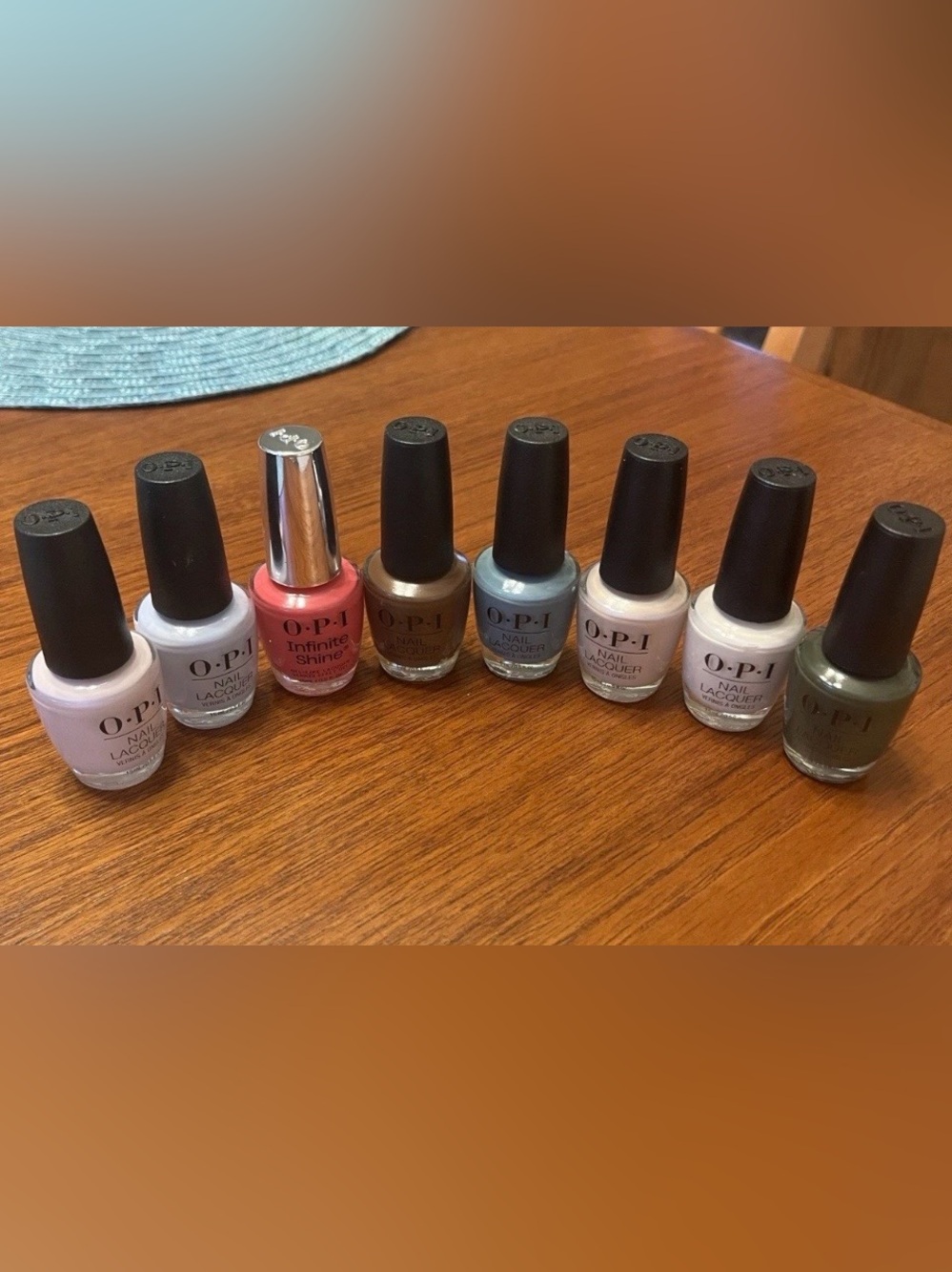 OPI Nail Lacquer / Polish Bundle - 8 Assorted Shades